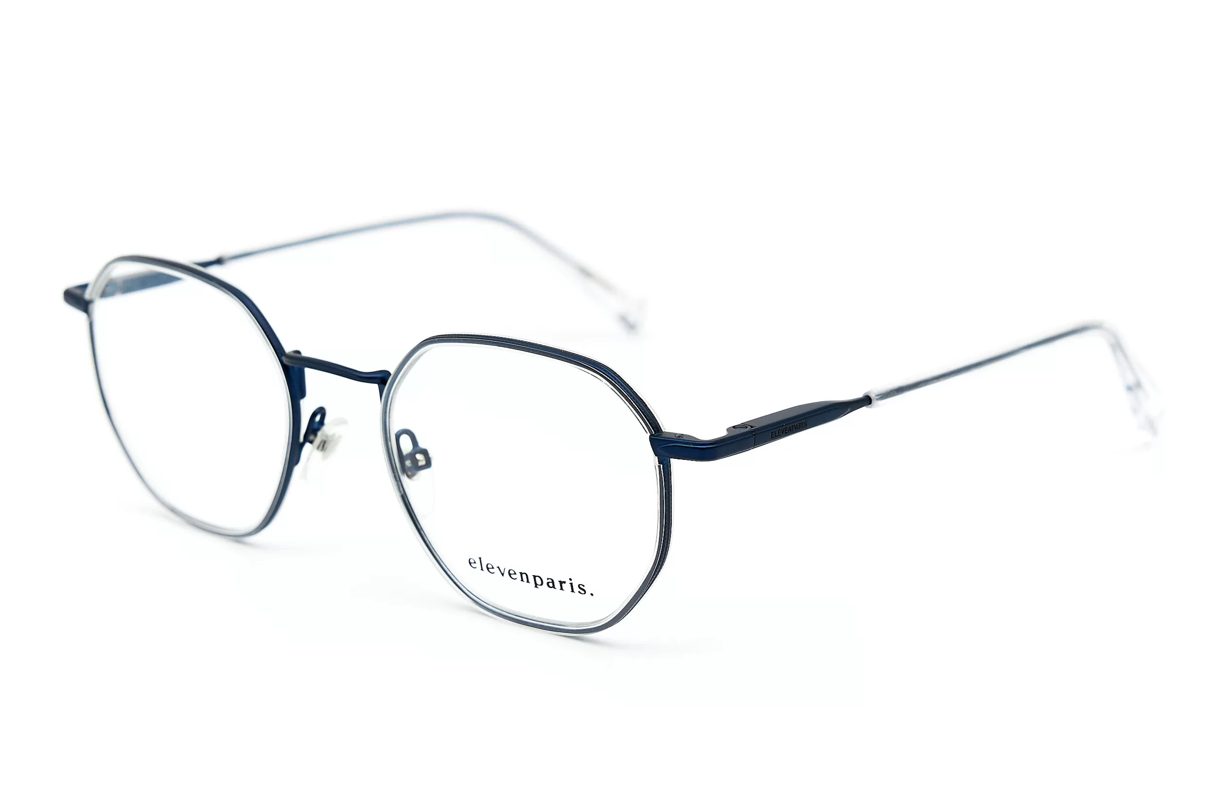 Мужская оправа ElevenParis EPMA008 C07 из темно-синего металла