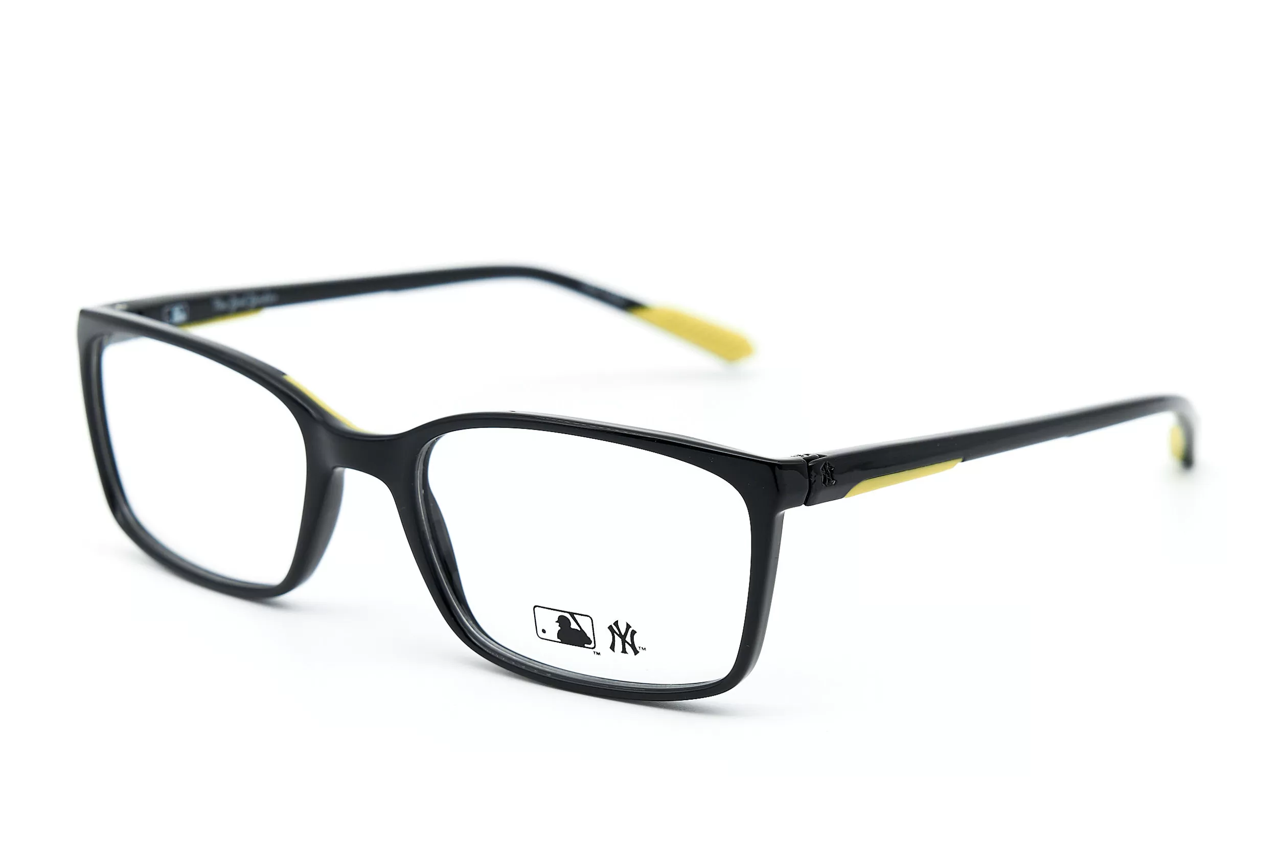 Мужская оправа New York Yankees из темного ацетата с логотипом