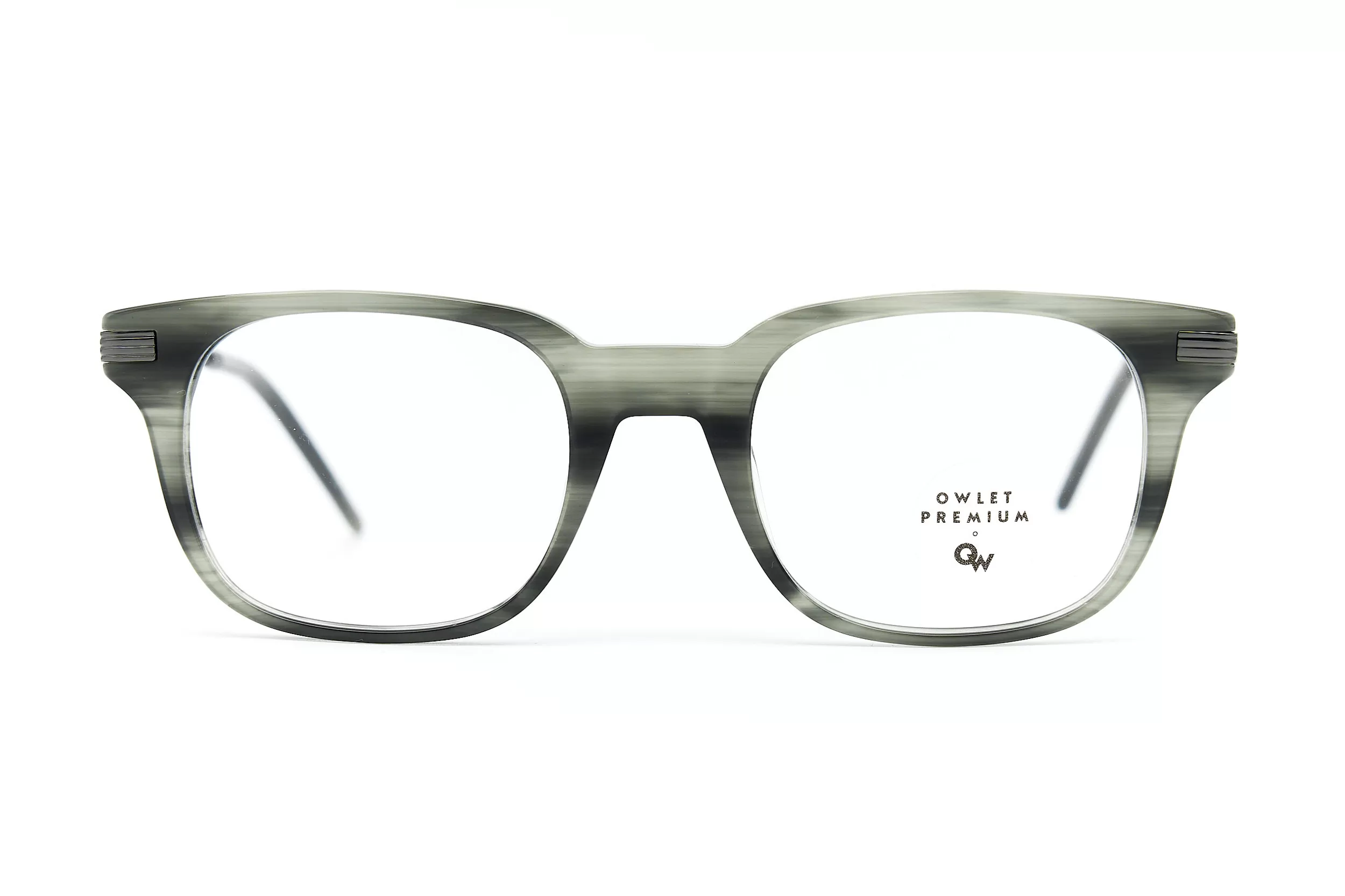 Мужская оправа Owlet OPAMM012 C93 из металла и ацетата фисташкового цвета