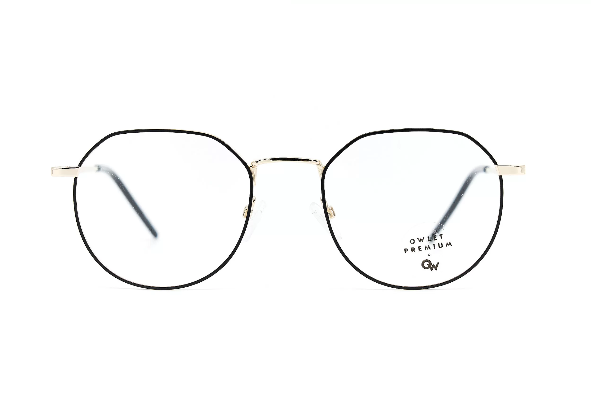 Мужская оправа Owlet металлическая оправа для очков золотого цвета