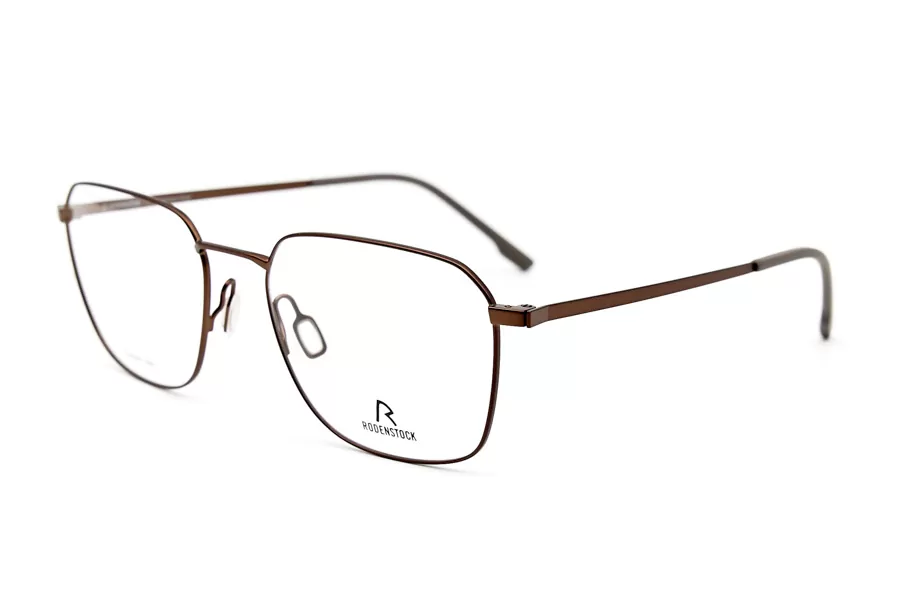 Мужская оправа Rodenstoc из коричневого металла
