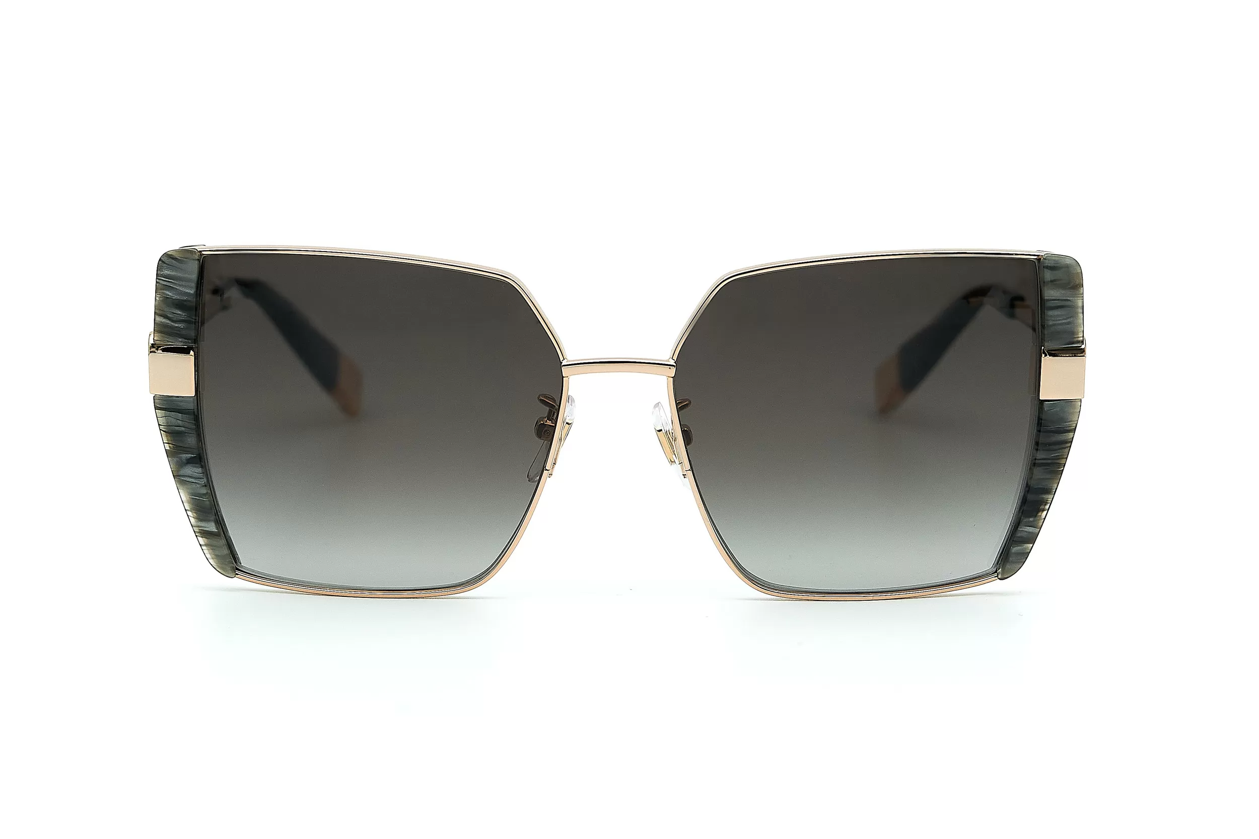 Солнцезащитные очки Furla светло-серого цвета с серыми стеклами